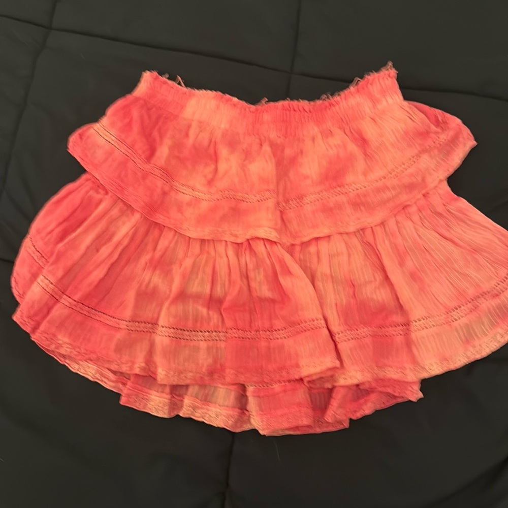 loveshackfancy mini skirt